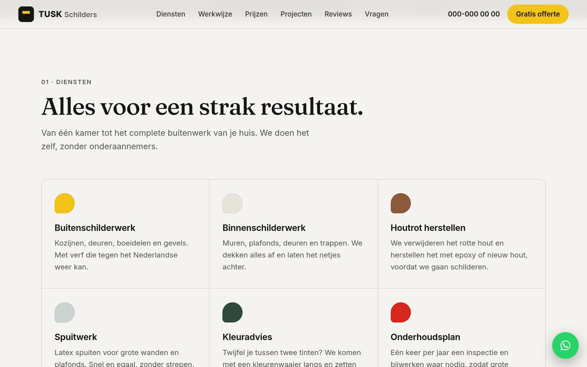 TUSK Schilders, screenshot 2
