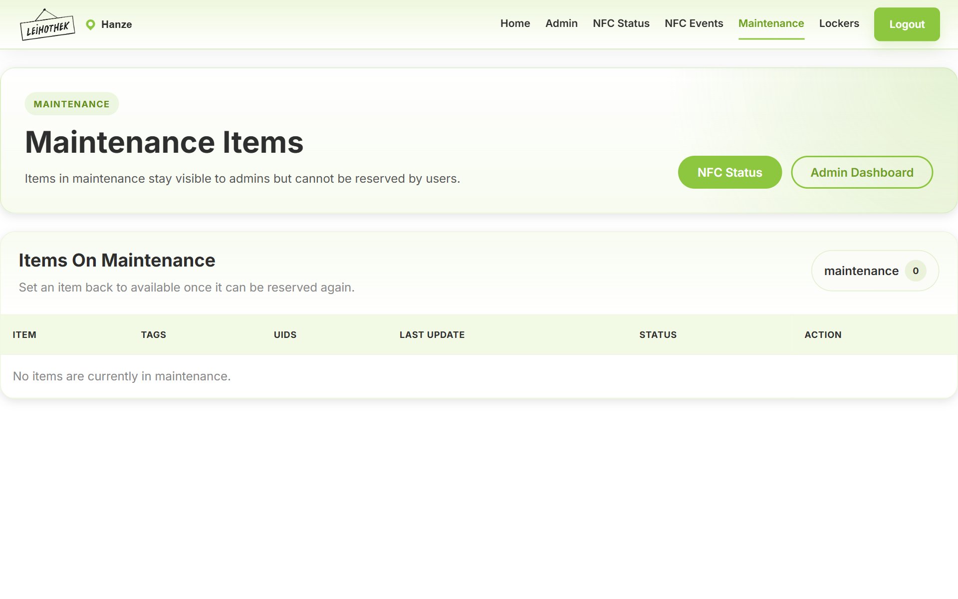 Leihothek — screenshot 3