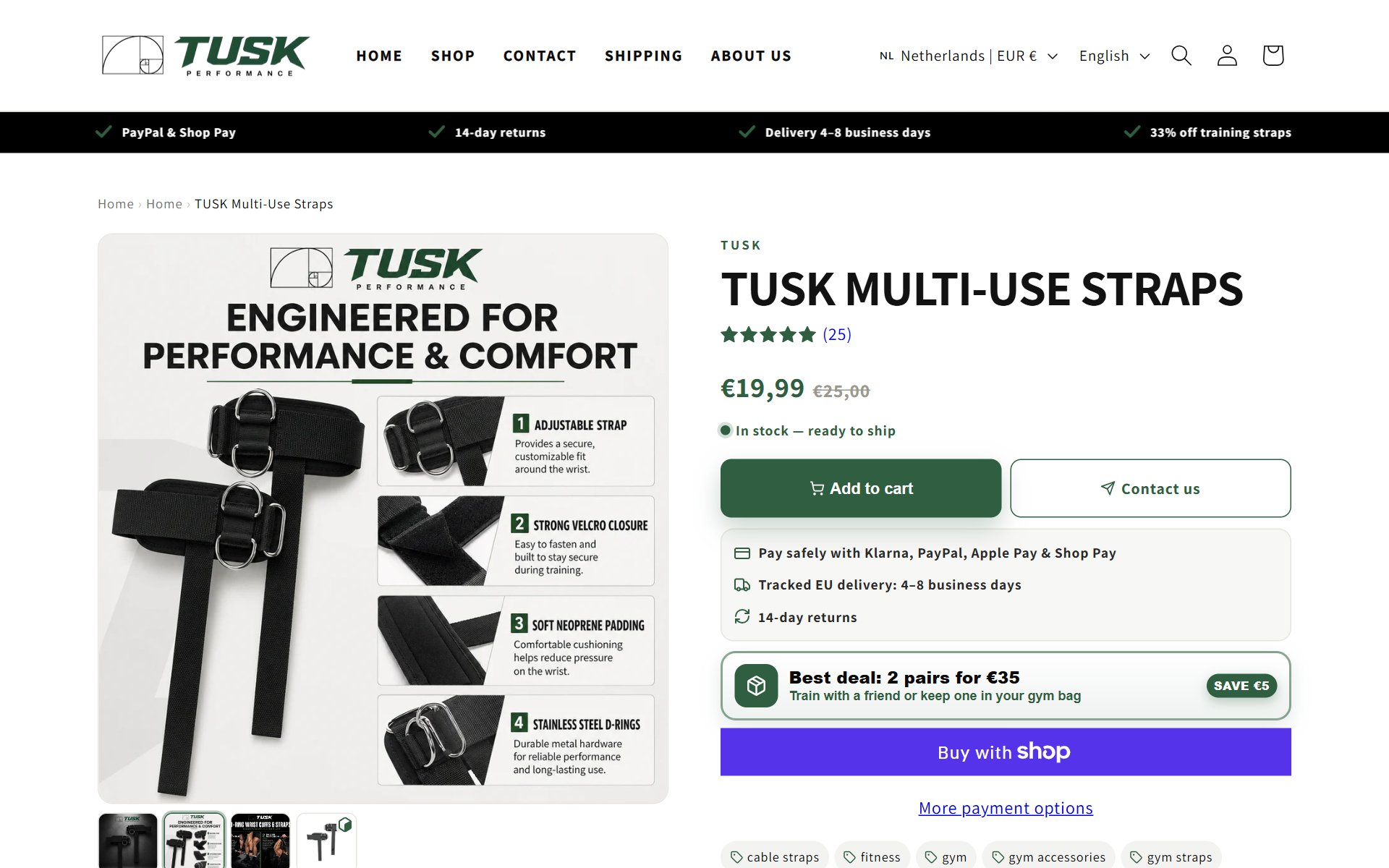 TUSK Performance — screenshot 3