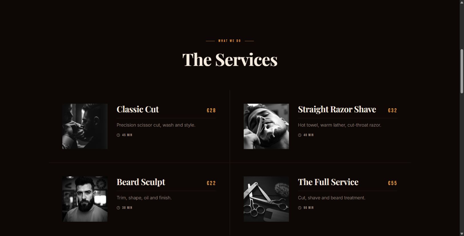 Barber — Classic — voorbeeld 2